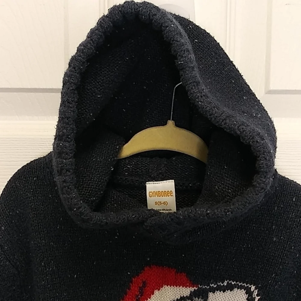 Gymboree Santa Shark Hooded‎ Sweater